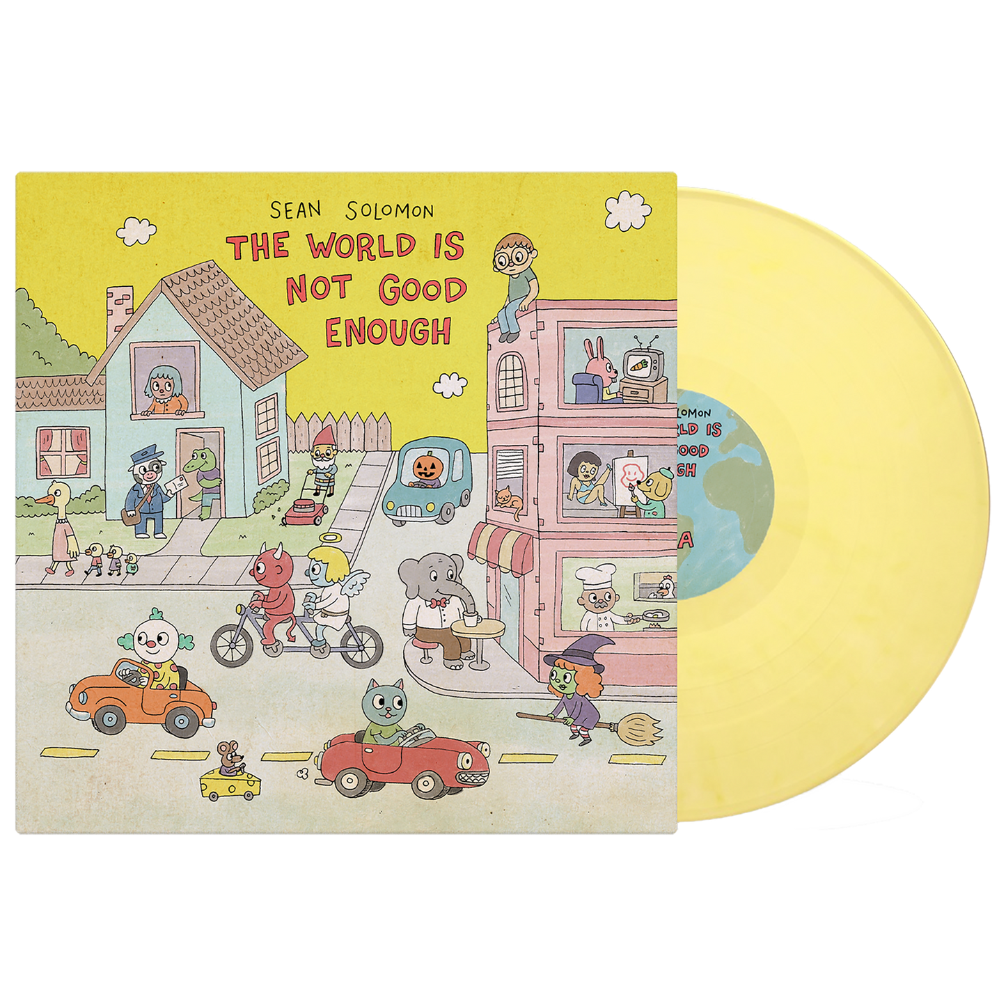 Sean Solomon (The World Is Not Good Enough) Lemon Ice Cream Vinyl