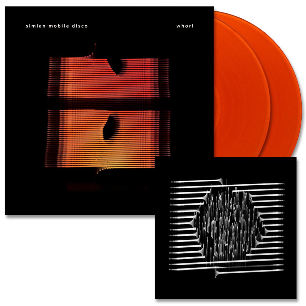 Simian Mobile Disco (Whorl) 2xOrange Vinyl+Print