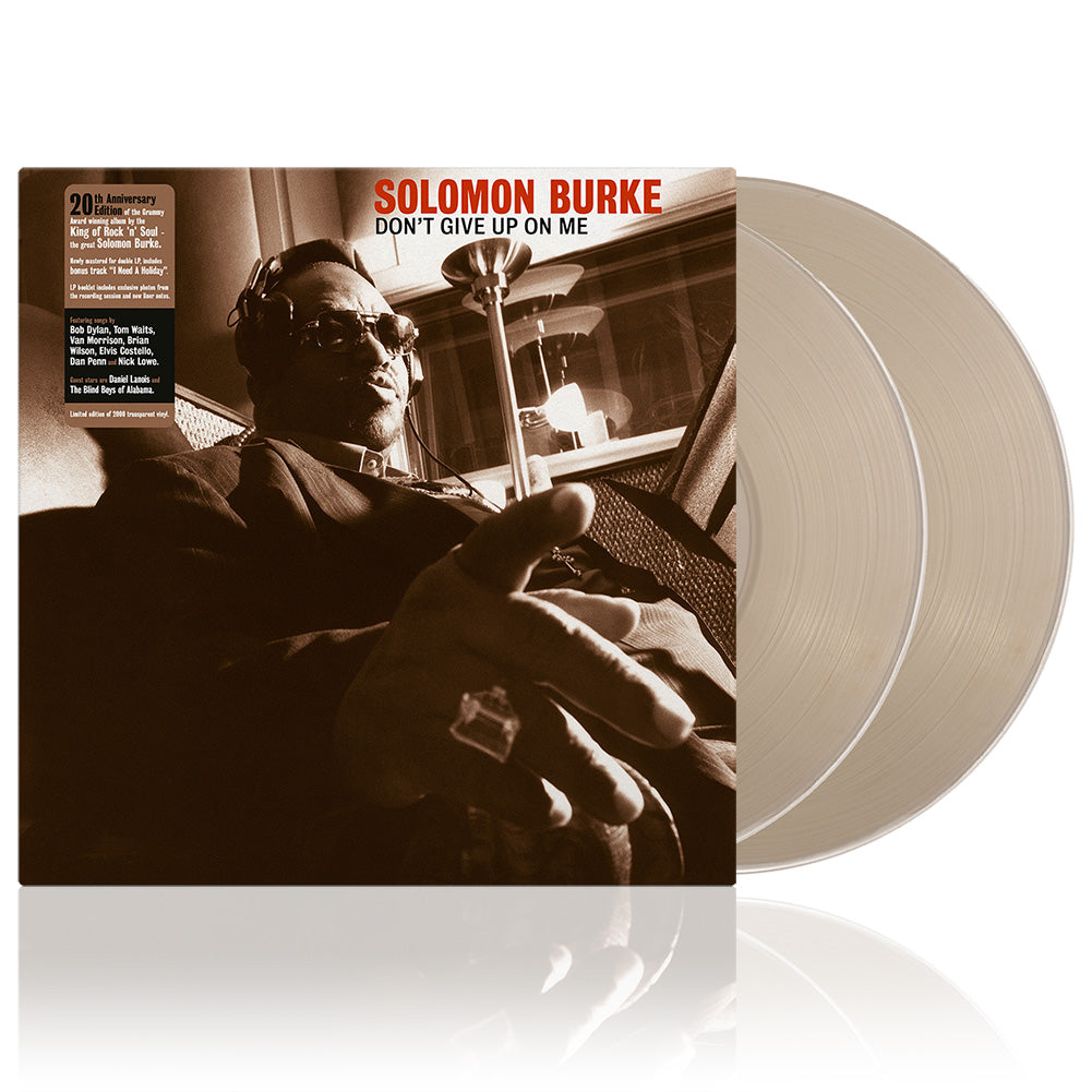 Solomon Burke (Don’t Give Up On Me 20th Anni.) 2xClear Vinyl