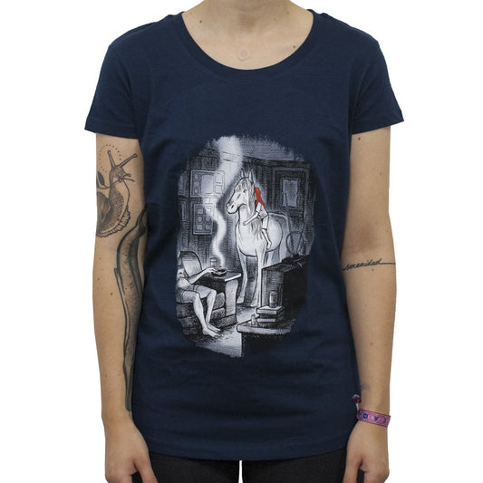 Neko Case (Horselight) Girl Fitted T-Shirt
